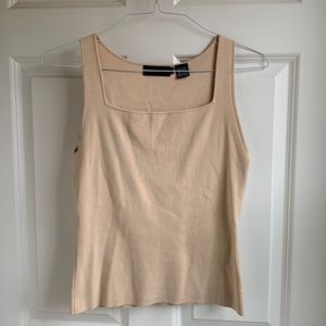 Dana Buchman - Square Neck Knit Tank